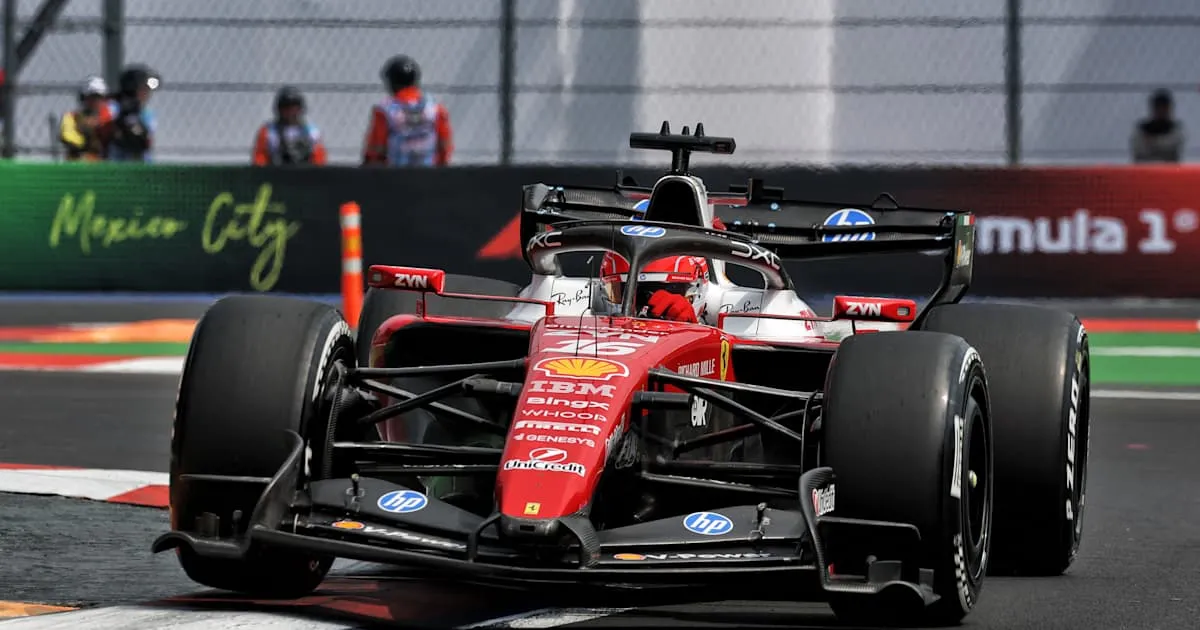 Charles Leclerc Tops Mexico GP 2026 FP1 Amid Massive F1 Rookie Outing