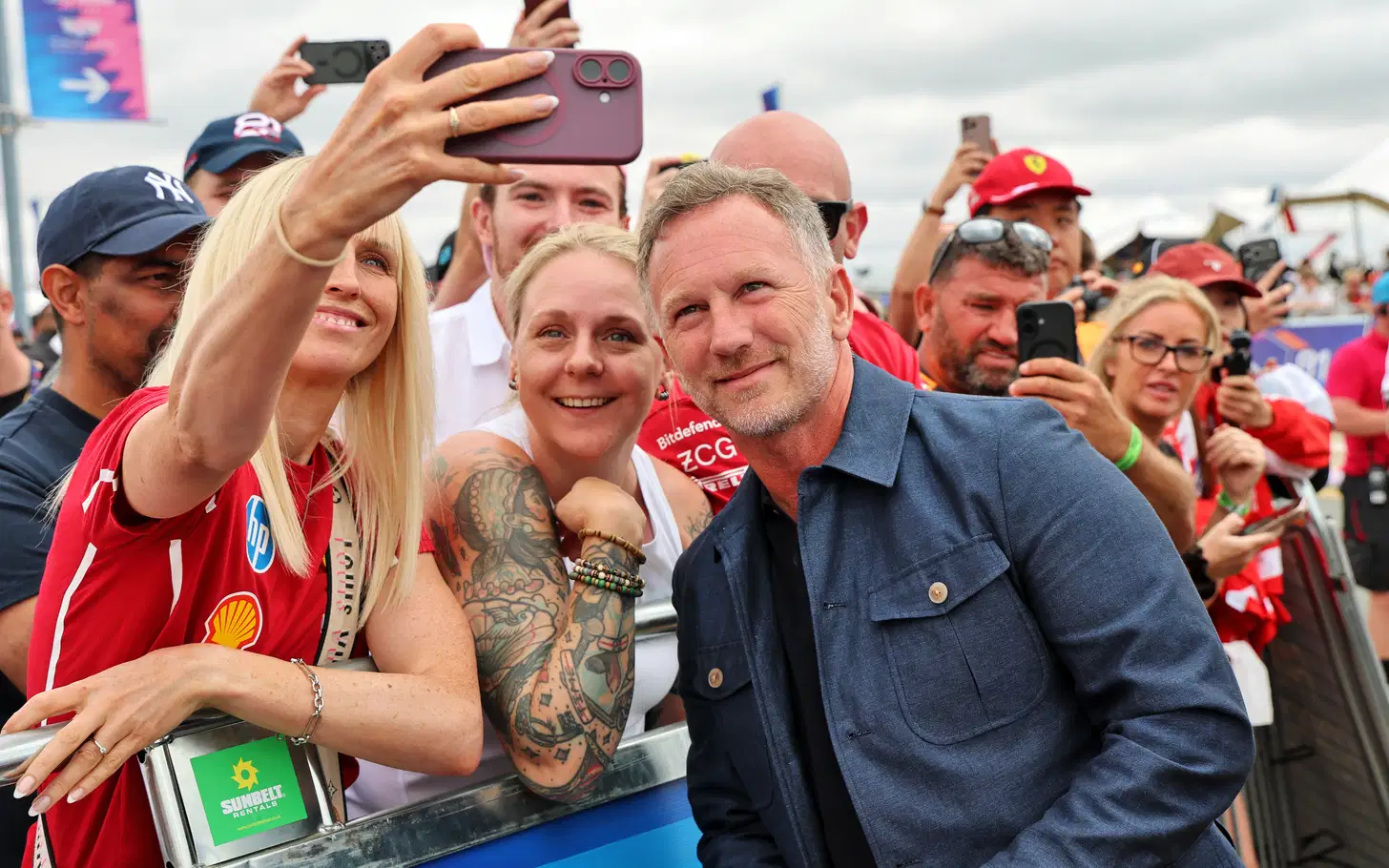 Christian Horner Ferrari Rumours Exposed After Martin Brundle Phone Call