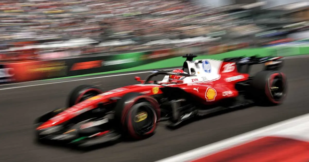 Mexico Practice 2026 Results: Leclerc P1, Verstappen Crash