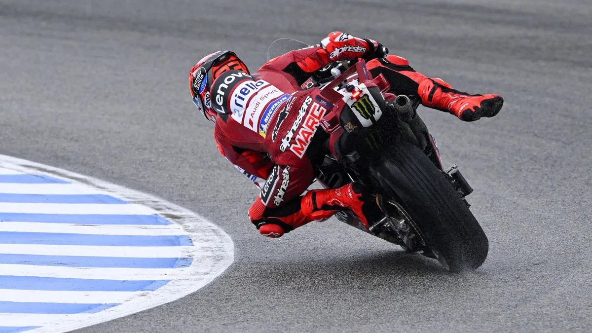 Hasil Latihan Bebas MotoGP Australia 2026: Marc Marquez Kuasai Trek Basah Phillip Island