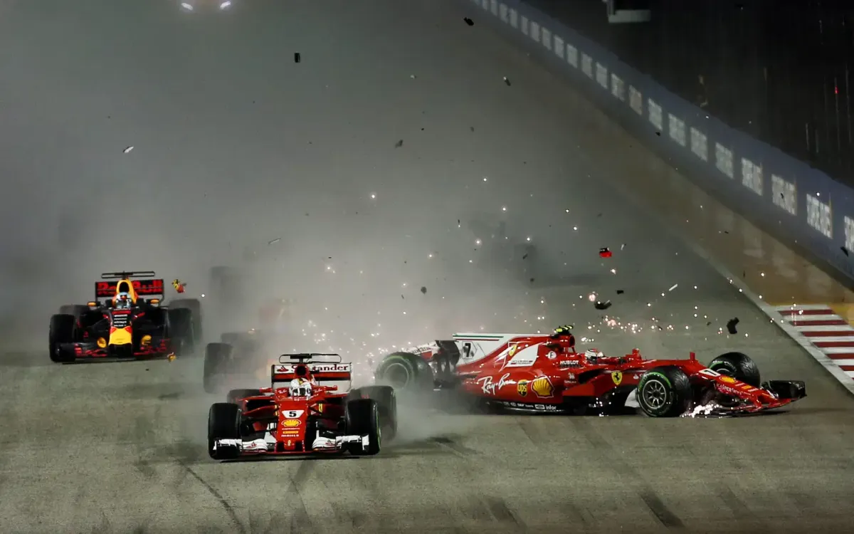 Flashback to Singapore 2017: Ferrari and Verstappen's Disaster