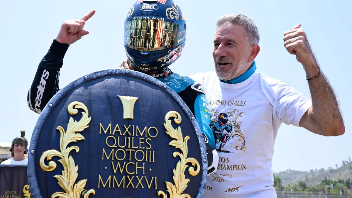 Maximo Quiles Secures 2026 Moto3 World Championship in Mandalika