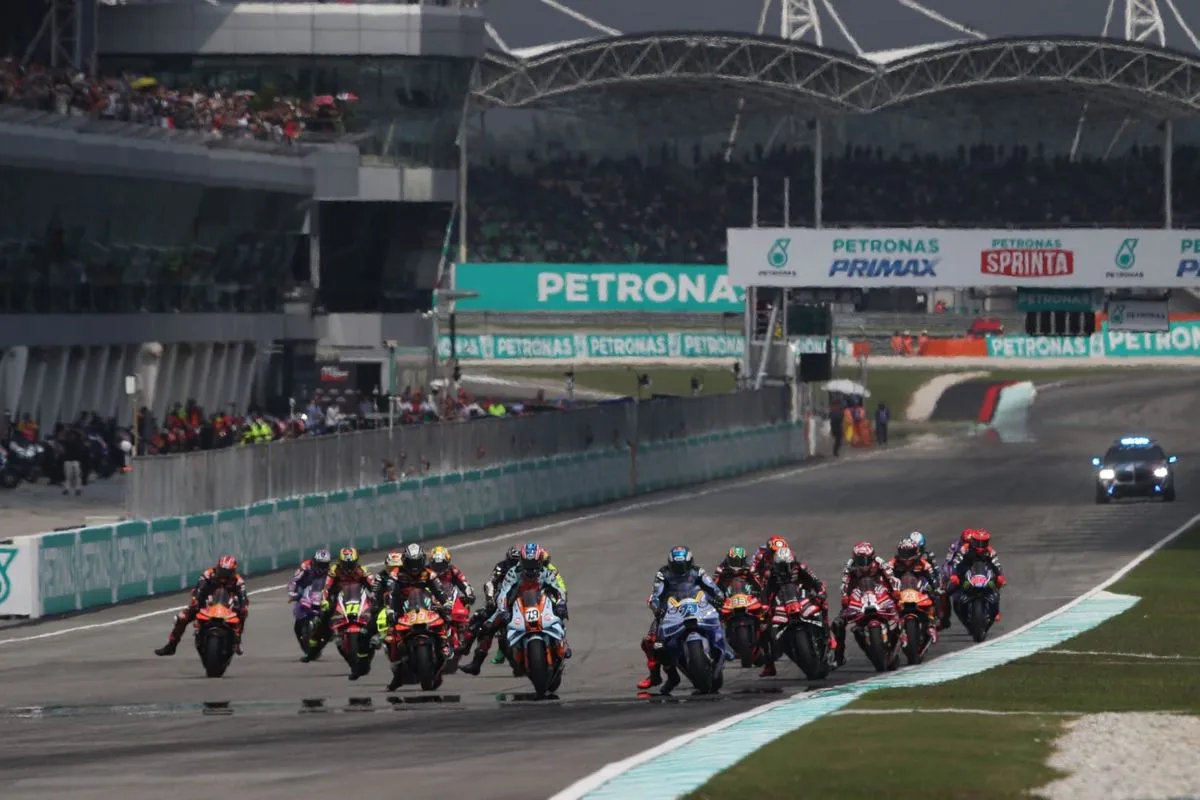 Pedro Acosta Claims Chaotic Sepang MotoGP Sprint Race Victory
