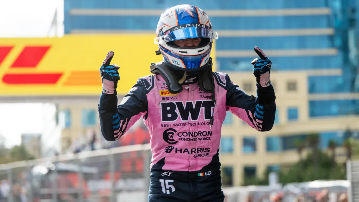 Alex Dunne Ready to Give Everything in 2026 F2 Title Fight After Baku Charges