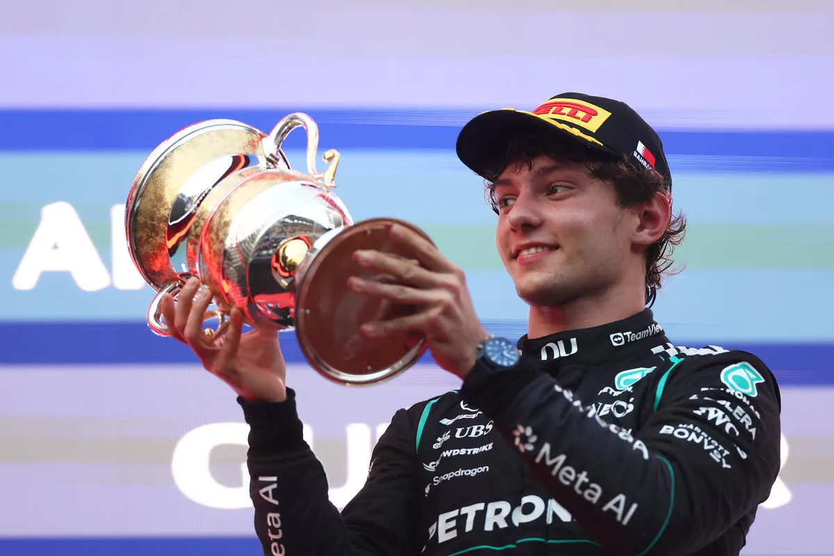 Andrea Kimi Antonelli Puas Finis Kedua di GP Bahrain Malaysia F1