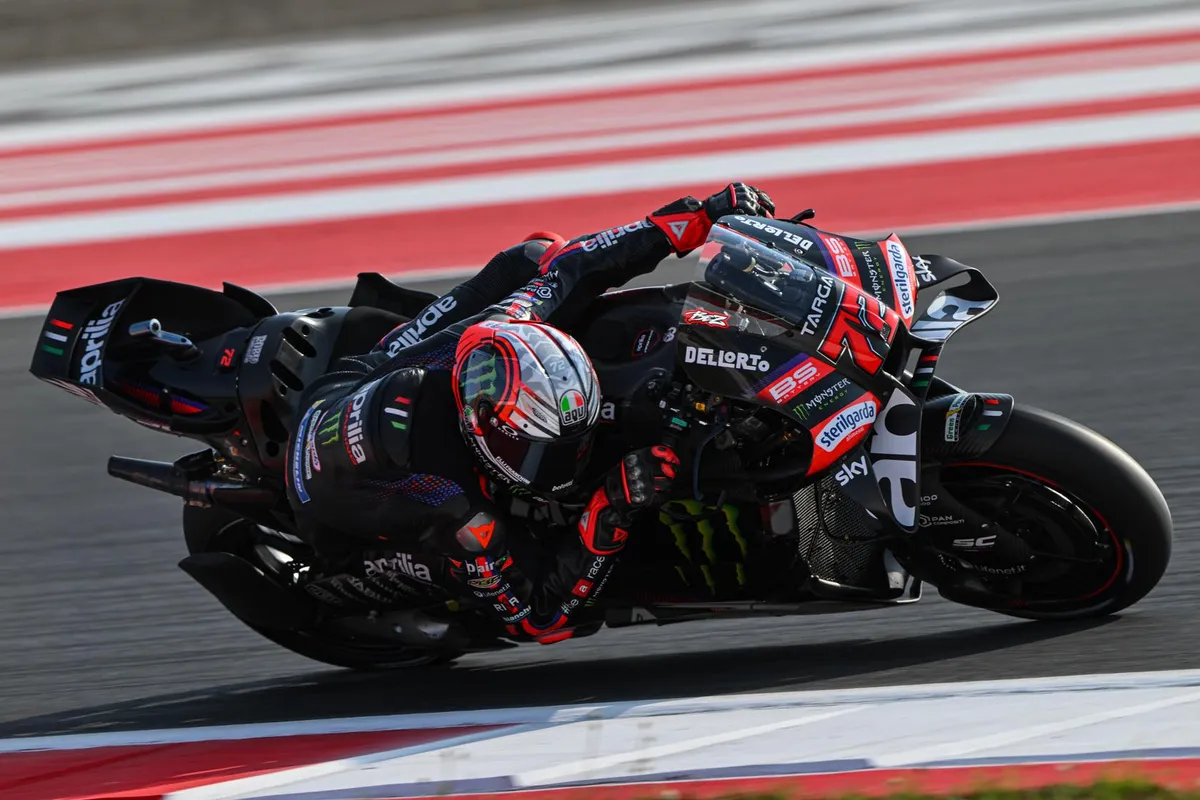 Aprilia Perkasa di Mandalika, Rekor Lap Pecah di FP2
