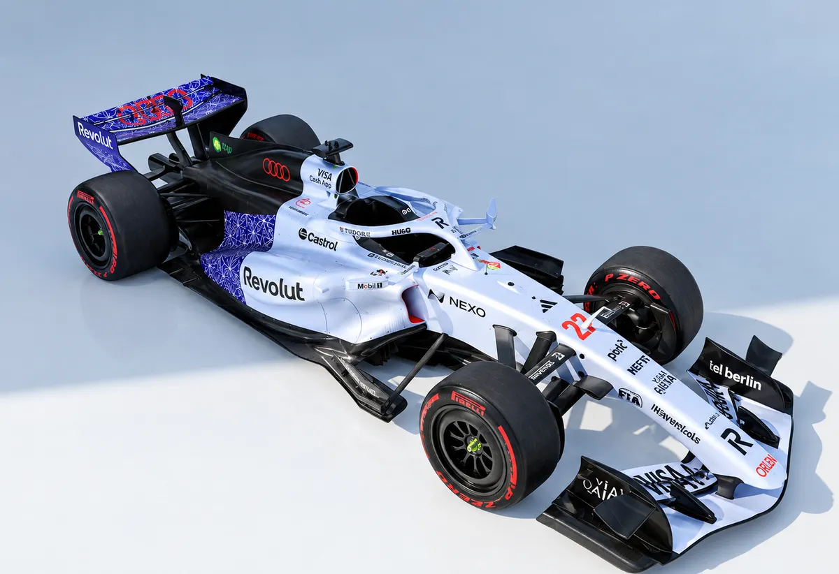 Audi Reveals Bespoke Singapore GP Livery with Colour-Shifting Shade