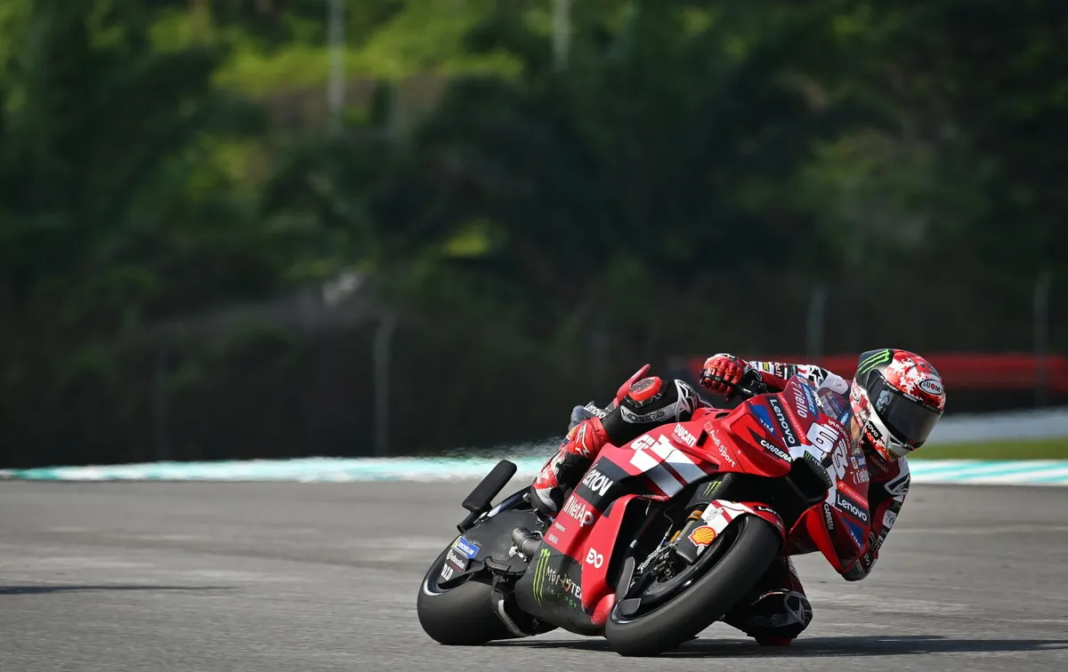 Pecco Bagnaia Admits Deep Frustration Over Severe Tire Wear in Sepang