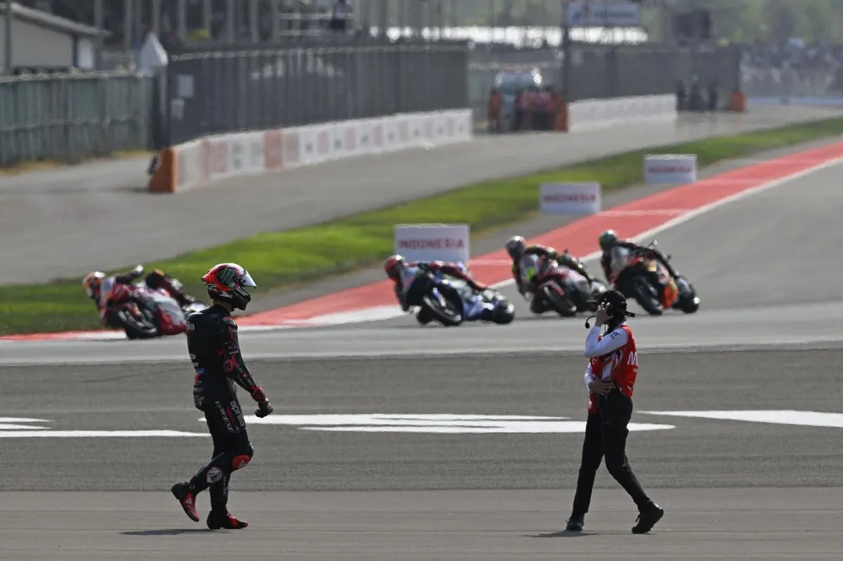 Marco Bezzecchi Brushes Off Raul Fernandez Anger After 2026 Mandalika Sprint Crash