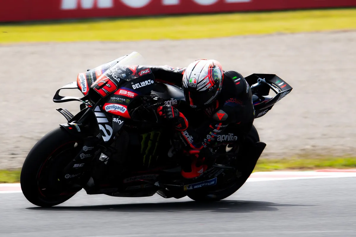 Bezzecchi Leads Aprilia 1-2 in Motegi FP2, Guevara and Almansa Fastest in Moto2 and Moto3