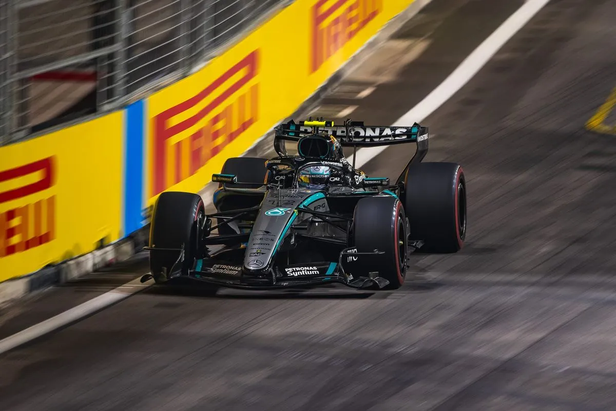 Mercedes F1 Upgrade Flaw Exposed in Singapore GP Sprint Qualifying