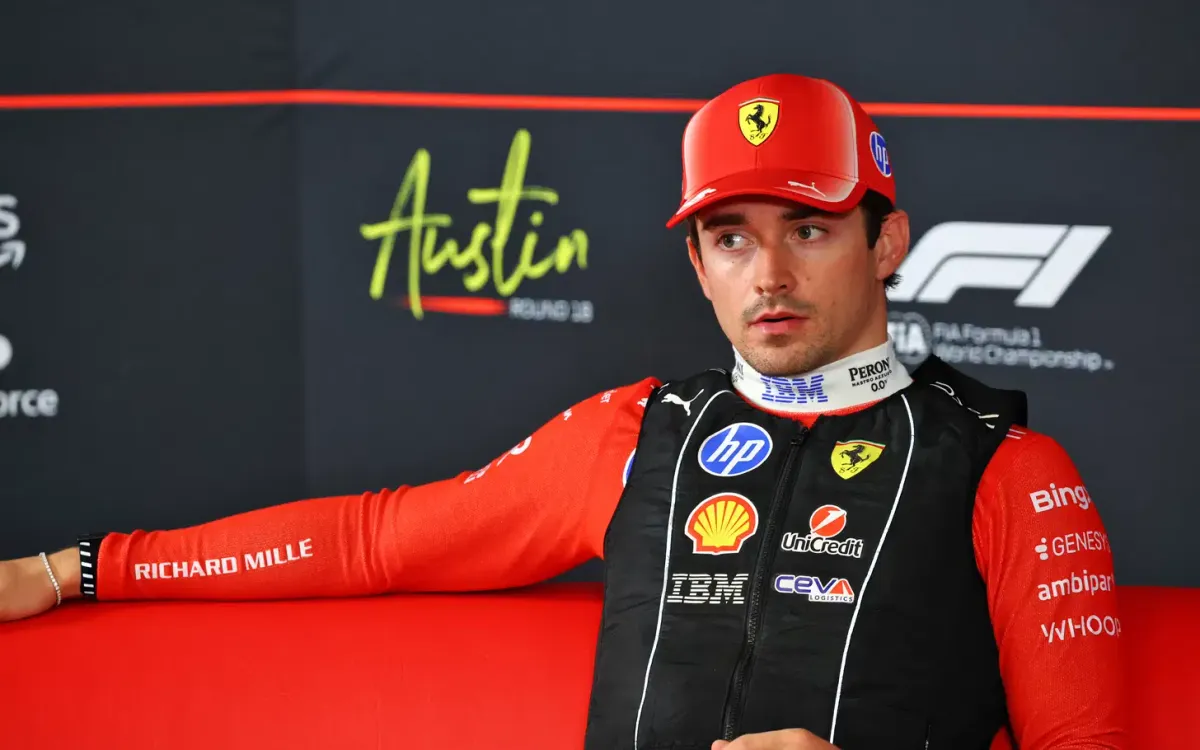 Charles Leclerc Highlights Ferrari Weaknesses After Securing US Grand Prix Podium