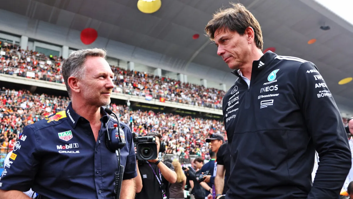 Christian Horner Slams Toto Wolff: Mercedes Has It Quite Easy in Formula 1