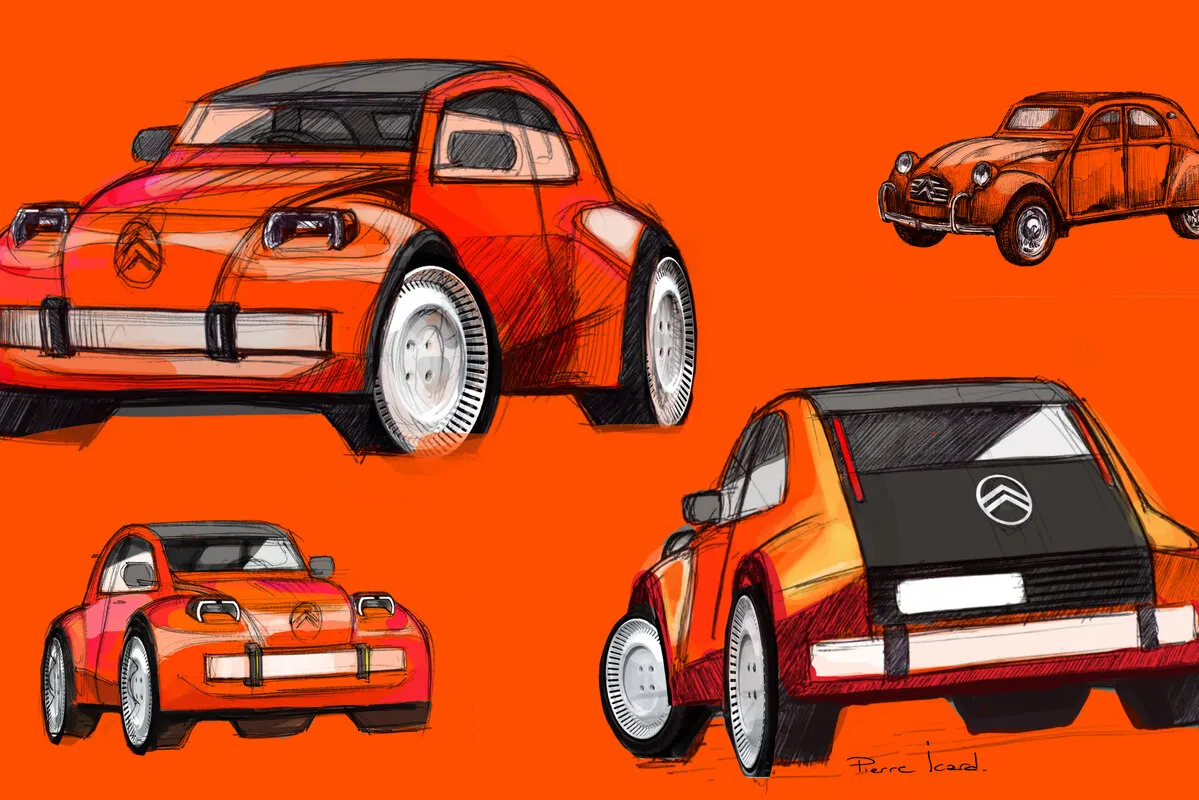 Evolusi Desain Citroen 2 CV 2026: Dari Sketsa Awal hingga Konsep Final