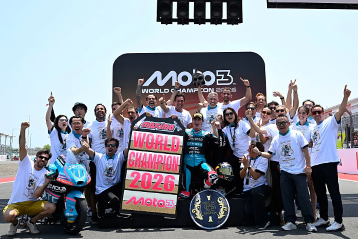 Maximo Quiles Seals 2026 Moto3 World Championship Title in Indonesia