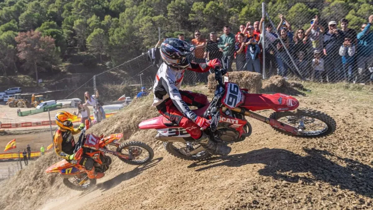 Ducati Sabet Subcampeonato MX1 Spanyol 2026 Bersama Desmo450 MX