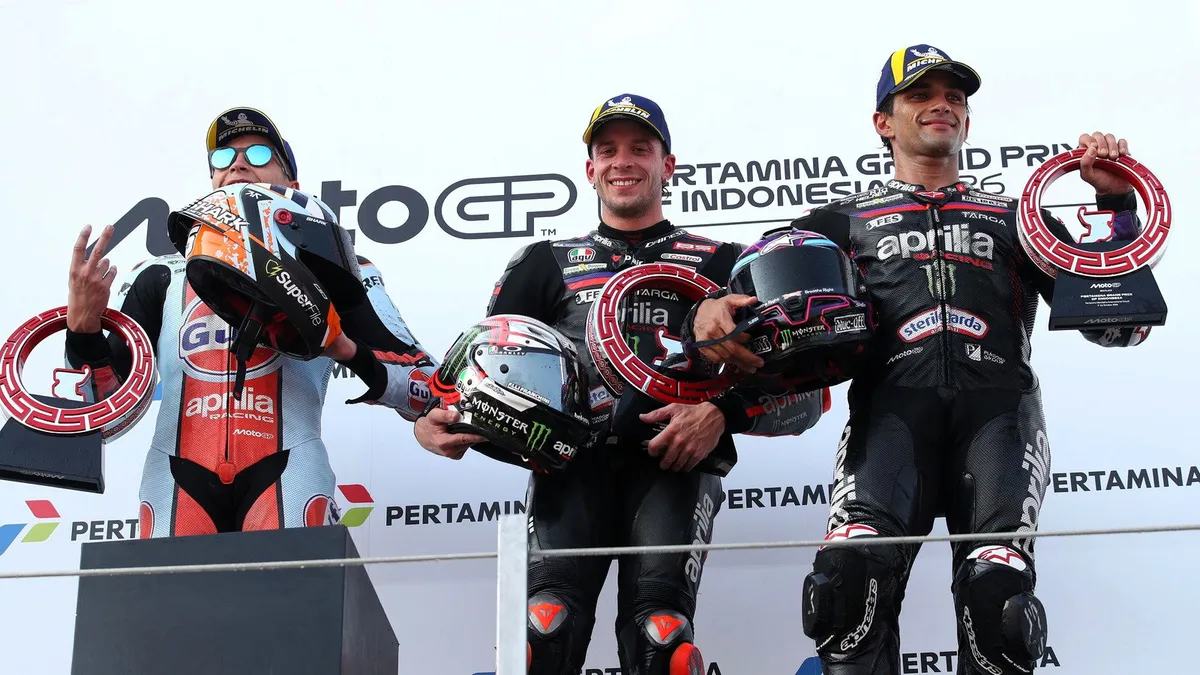 Davide Tardozzi Sebut Aprilia Bakal Terapkan Team Orders Demi Jorge Martin