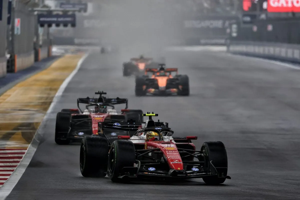2026 F1 Singapore GP Result: Verstappen Wins Rain-Hit Thriller
