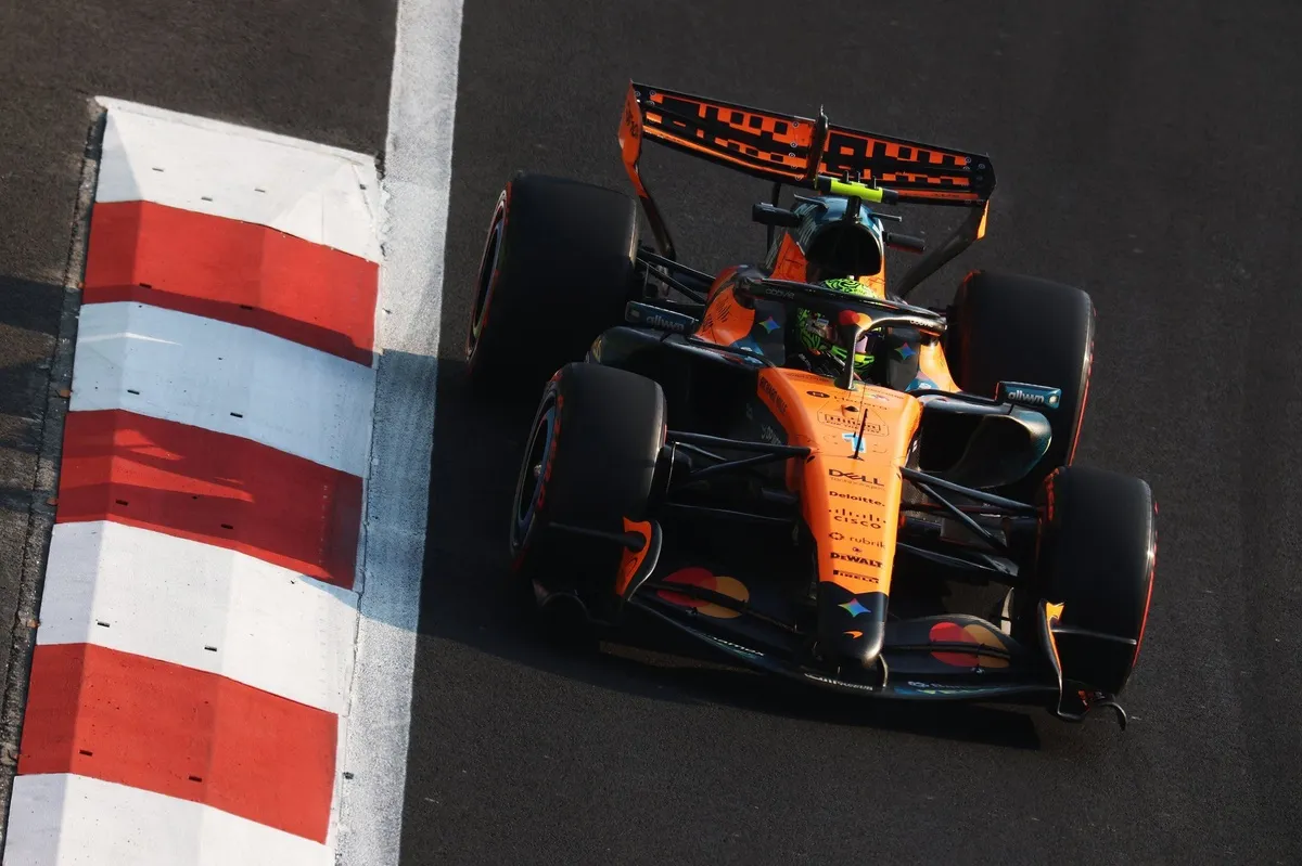 Lando Norris Ungguli Kimi Antonelli Tipis di FP3 GP Meksiko