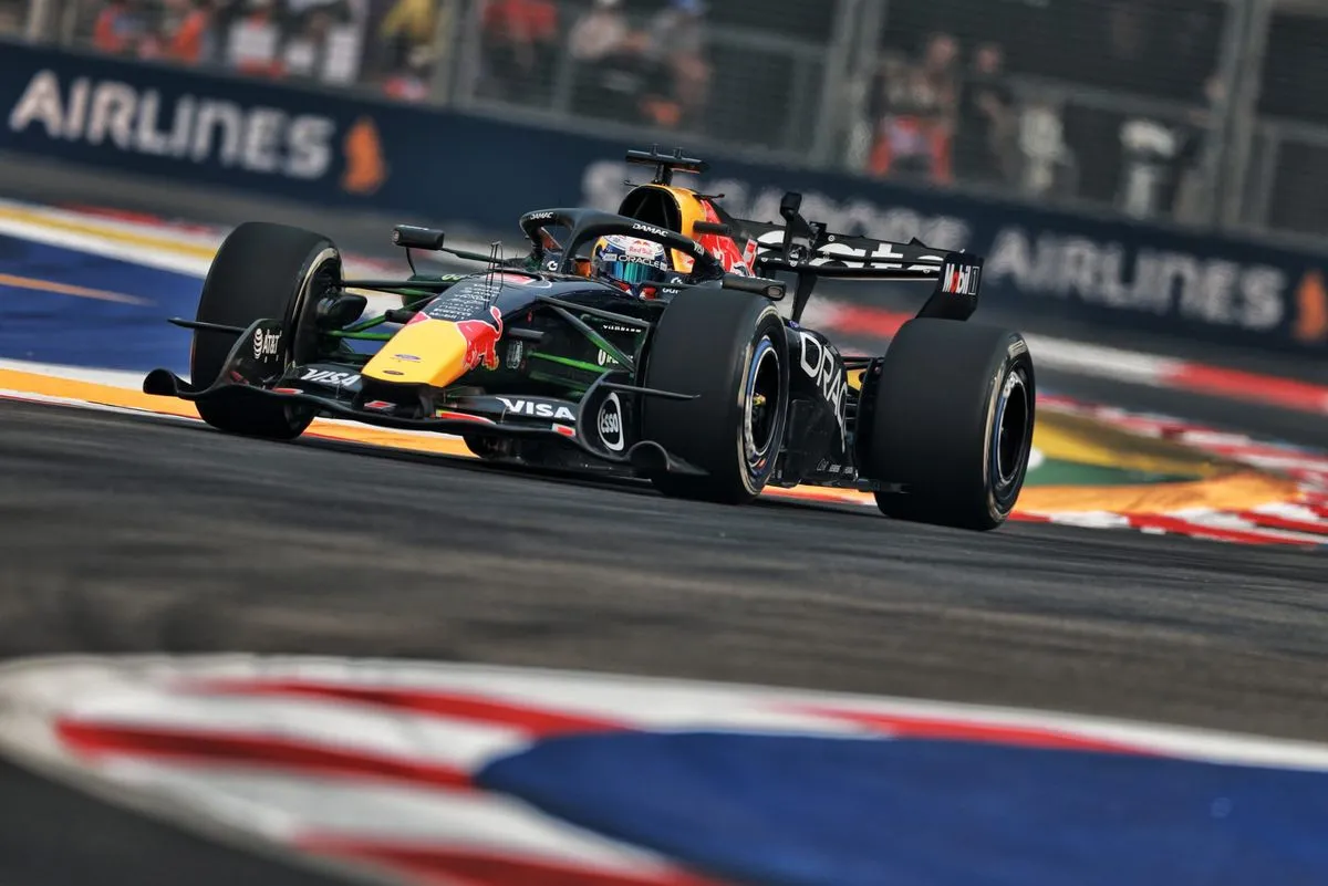 F1 Singapore GP Sprint Grid: Verstappen and Russell on Front Row