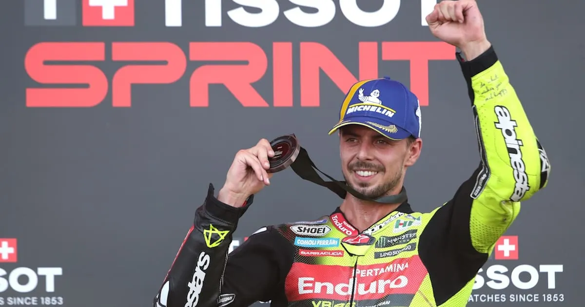 Fabio Di Giannantonio Sabet Podium Sprint Mandalika 2026