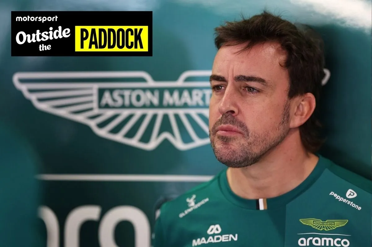 Alonso Ajak Putranya Naik Kart di Usia Dua Bulan