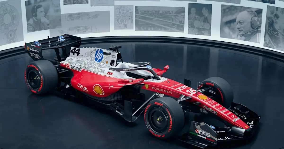 Ferrari Ungkap Livery Spesial GP Amerika Serikat 2026
