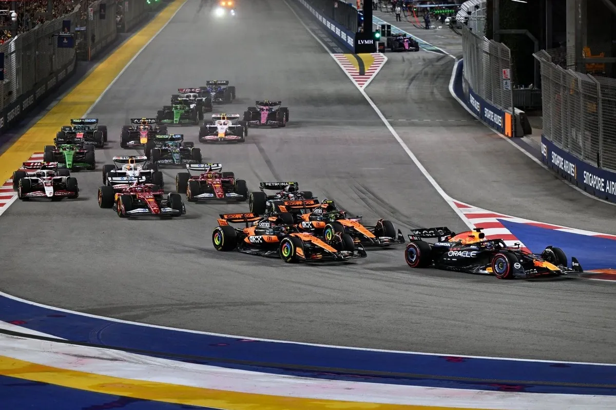 Verstappen's Glory Chase and Russell's Grid Penalty at F1 Singapore GP