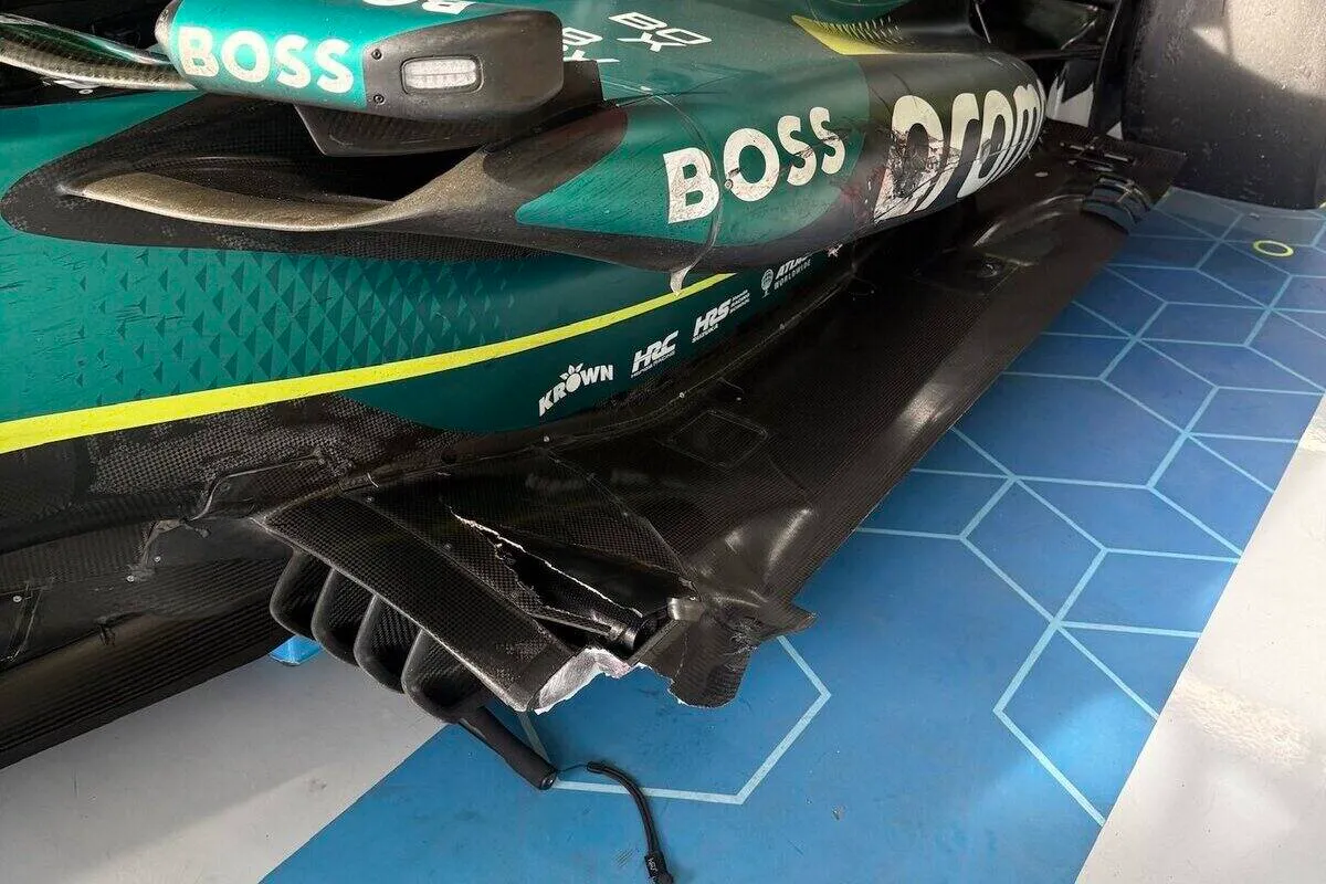 Alonso AMR26 Severe Damage Revealed After Austin 2026 Crash