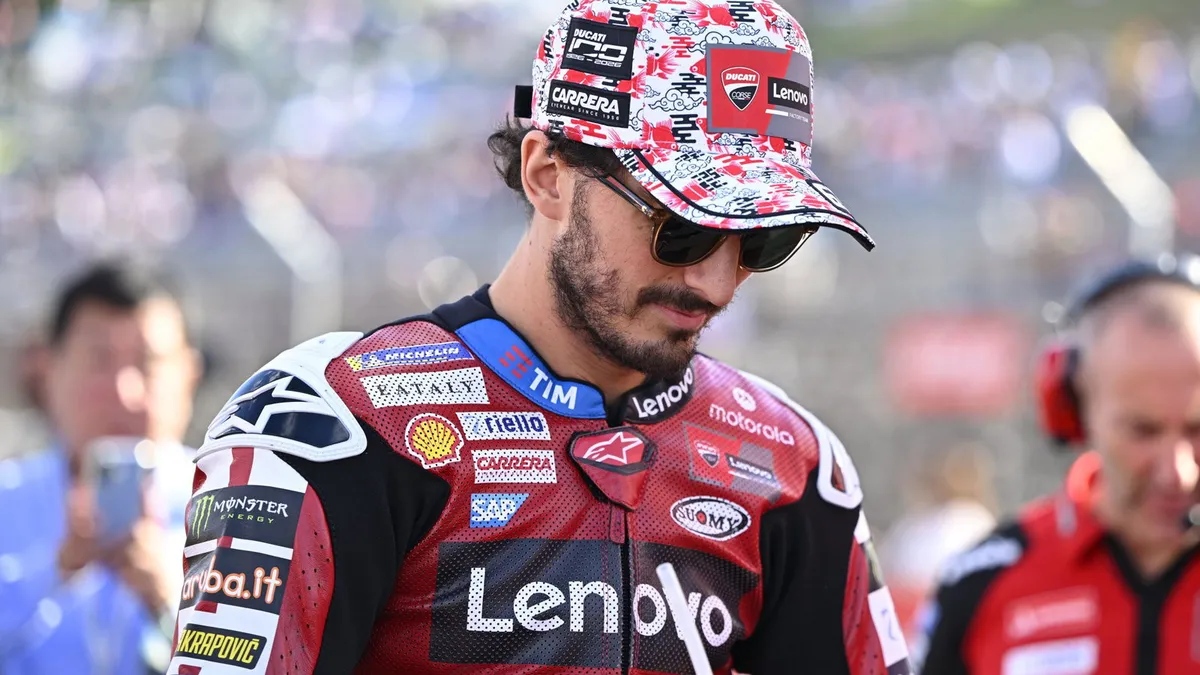Francesco Bagnaia Reveals Cause of Japan MotoGP Sprint Retirement