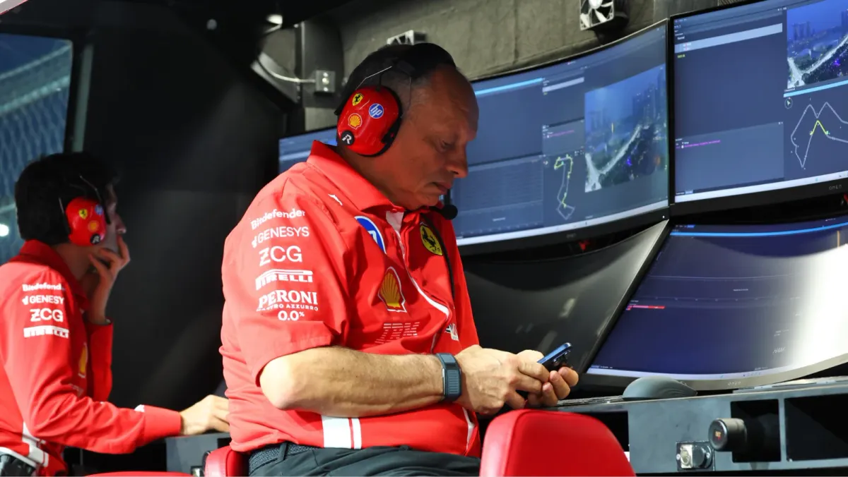 Fred Vasseur Defends Ferrari Strategy After Hamilton Singapore Pit Blunder