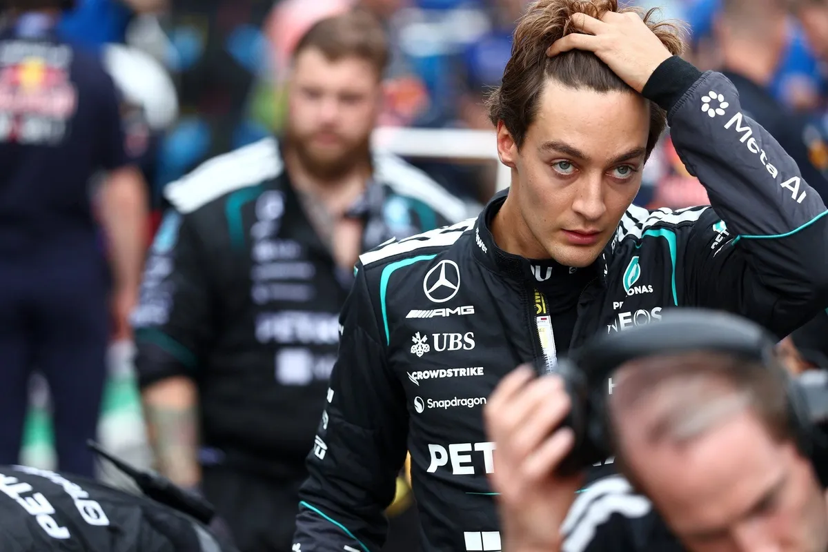 George Russell Laughs Off F1 Title Blow After Sepang Engine Failure