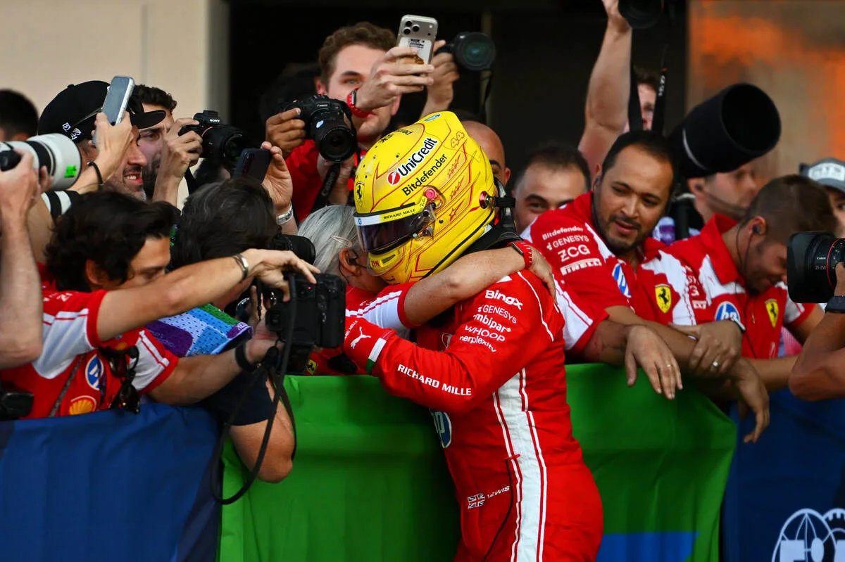 Historic First Ferrari Pole for Lewis Hamilton at F1 Mexico City Grand Prix