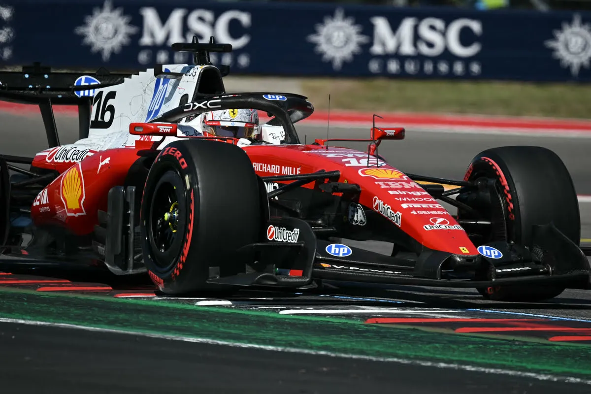 2026 F1 US GP FP1 Results: Leclerc Edges Verstappen in Tight Battle
