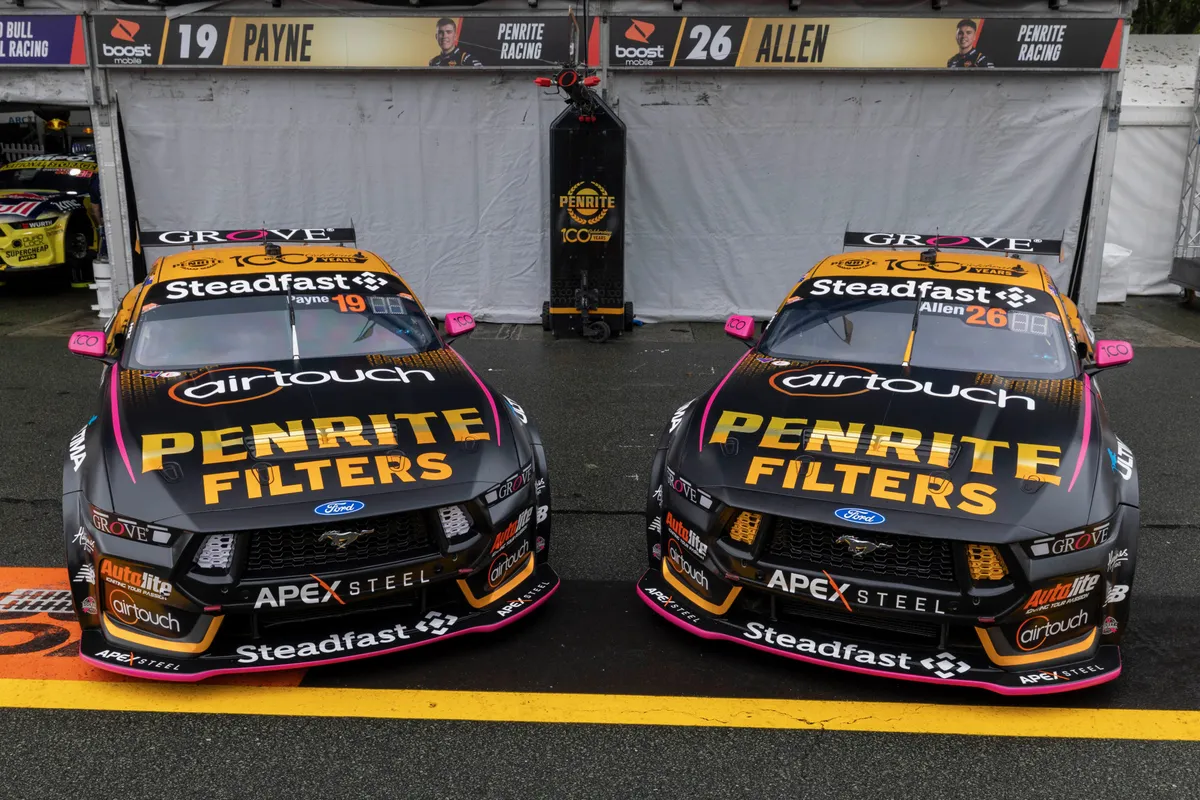 Grove Racing Reveals Striking Pink Livery for Supercars 2026