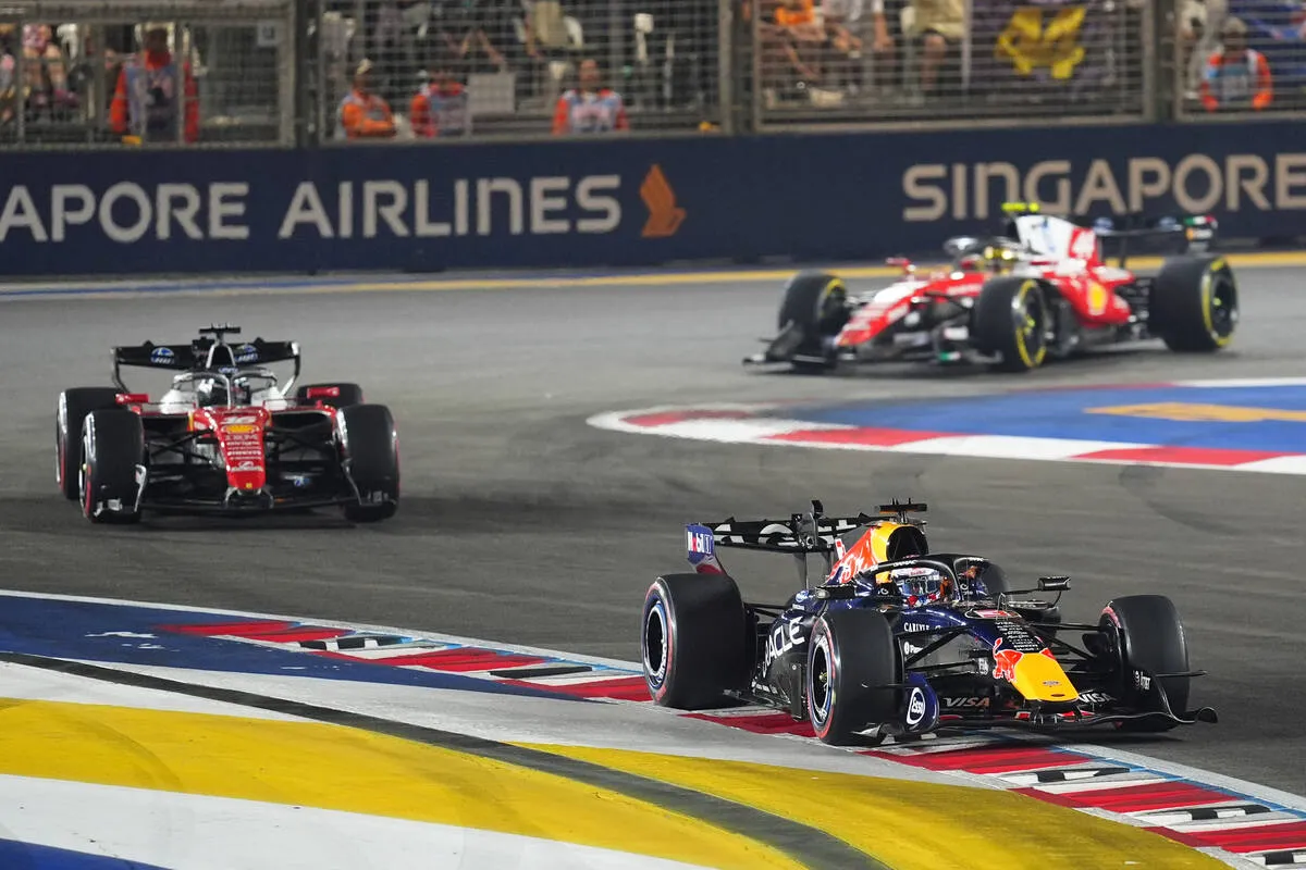 Isack Hadjar Claims Max Verstappen Would Have Won Even Easier in a Ferrari at Singapore