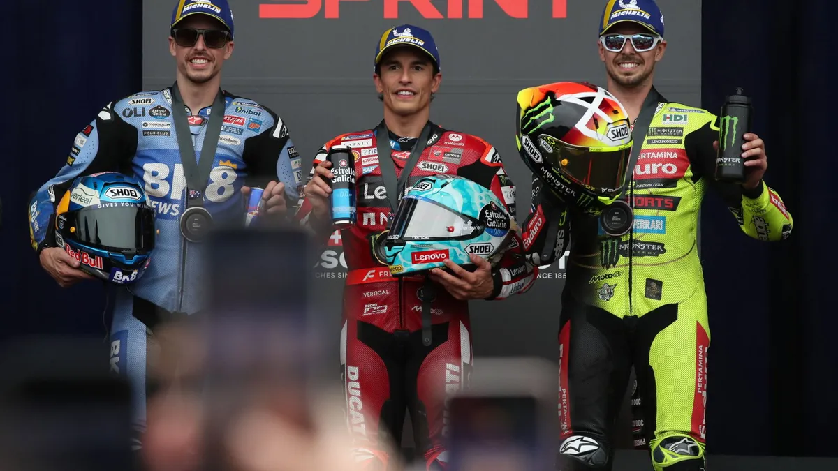 Fabio Di Giannantonio Nyaris Celaka di Sprint MotoGP Australia 2026