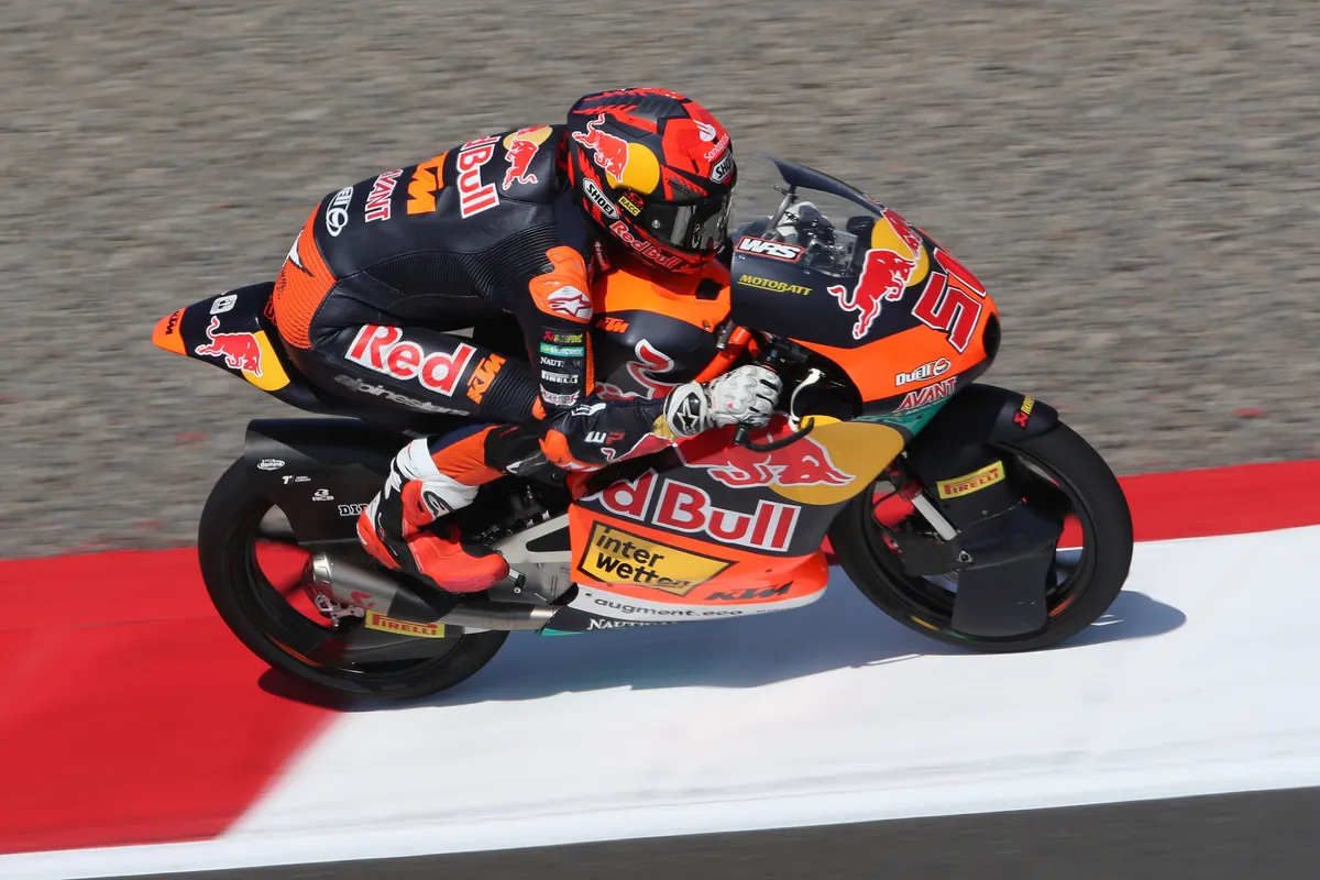 Brian Uriarte Rebut Pole Moto3 Mandalika di Tengah Drama