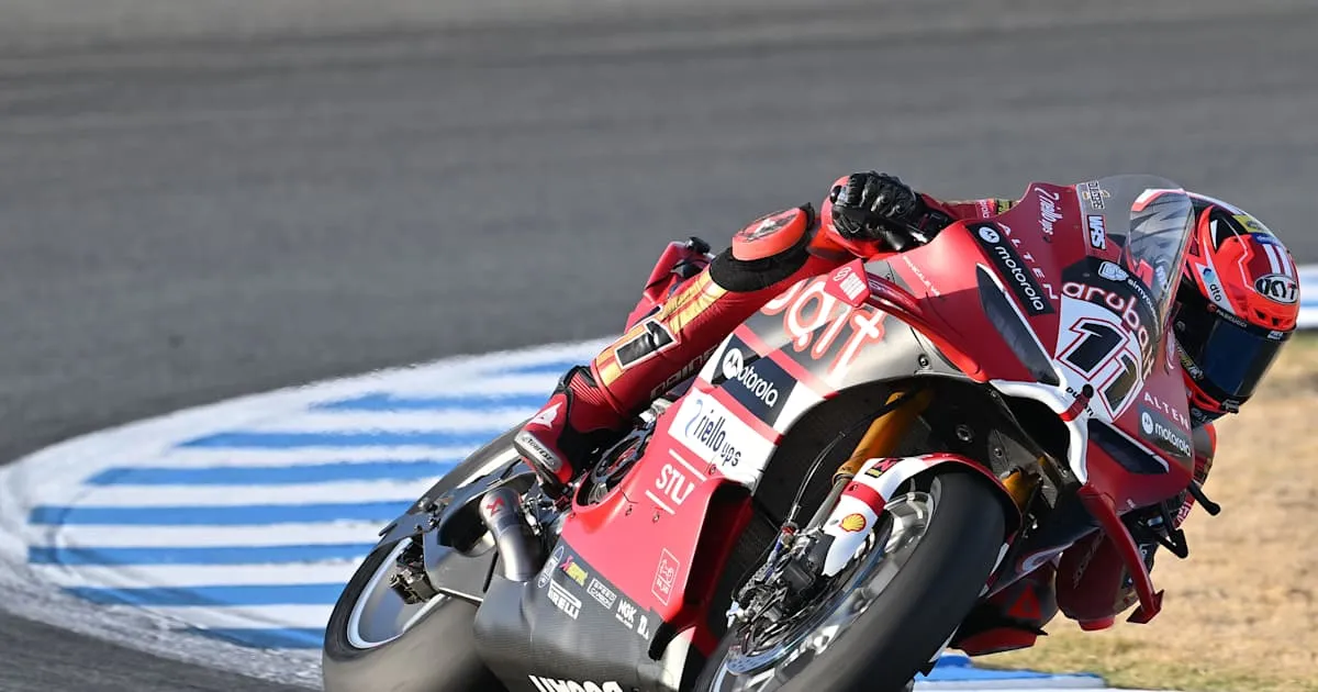 Bulega Seals Jerez 2026 Pole Position as Ducati Locks Out Front Rows