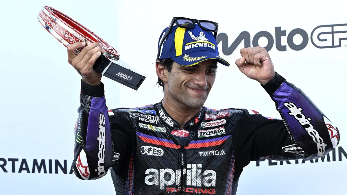 Jorge Martin Rebut Puncak Klasemen MotoGP 2026 Usai Podium Mandalika