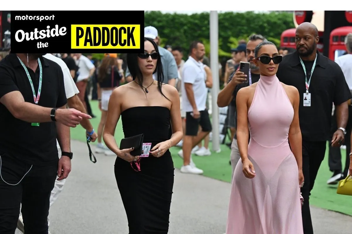 Kim Kardashian Clears the Air with Martin Brundle in 2026 Singapore F1 Grid Walk