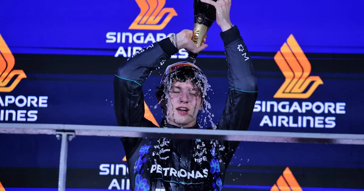 Kimi Antonelli Avoids Near-Crash Wall Hit Due to Critical Brake Failure at Singapore GP