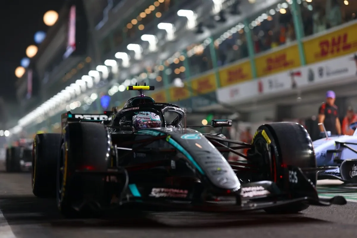 Kimi Antonelli Struggles With Upgraded Mercedes Package at Singapore GP