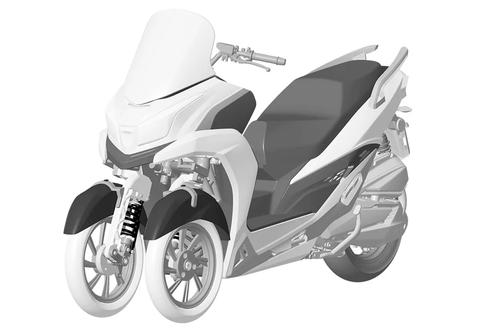 KYMCO Siapkan Skuter Roda Tiga Kompak Baru untuk Perkotaan