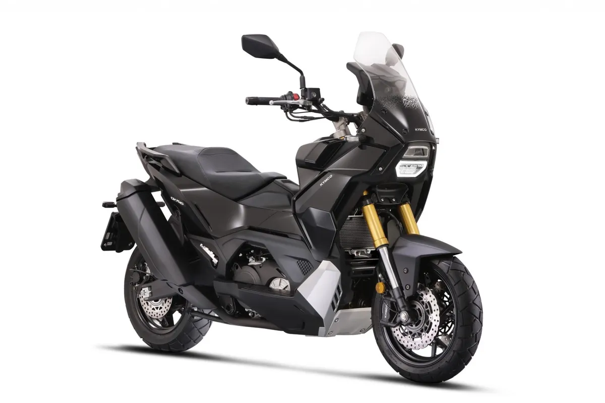 KYMCO CV-X45 2026: Skuter Crossover Bergaya Trail Meluncur di EICMA