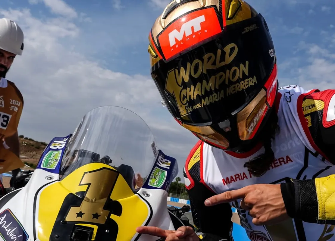 Maria Herrera Incar Kesempatan Tampil di MotoGP Demi Visibilitas Balap Wanita