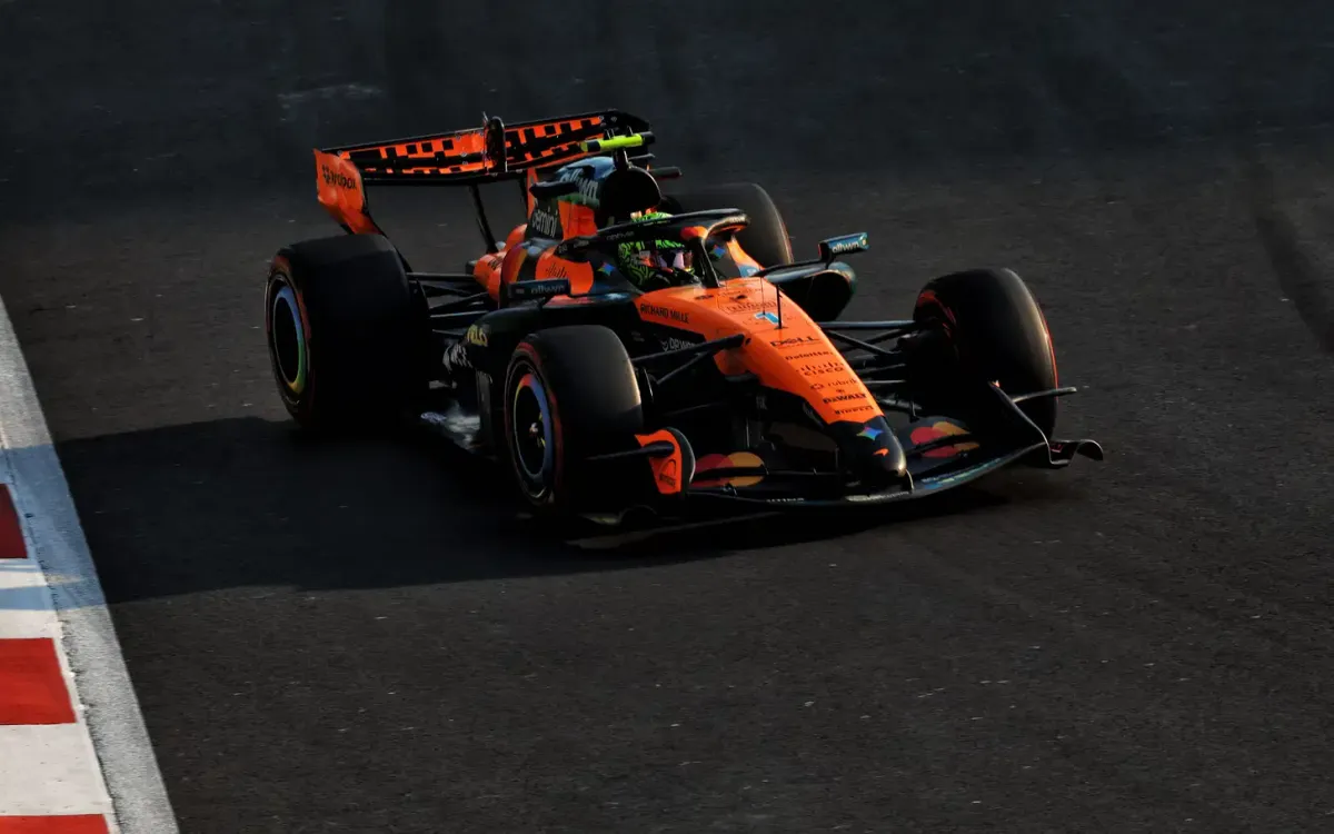 Lando Norris Edges Kimi Antonelli in Tight Mexico FP3 Thriller