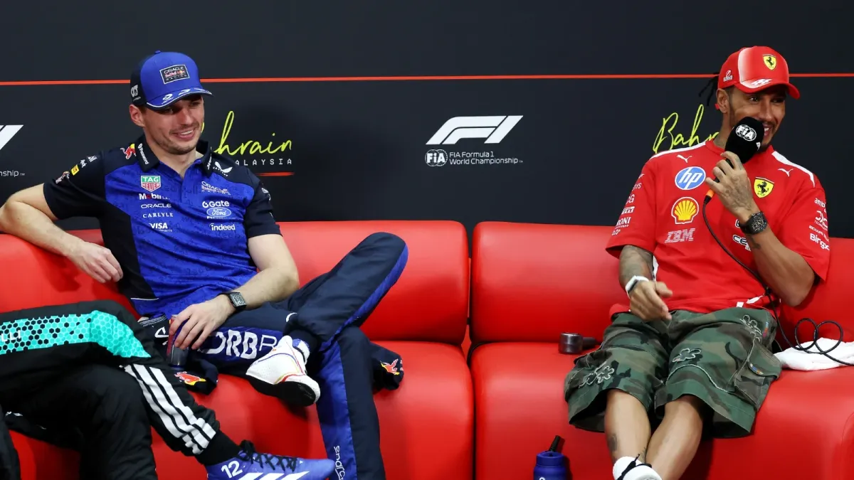 Hamilton & Verstappen Compare Sepang Software Glitch to Lego Go-Kart Race