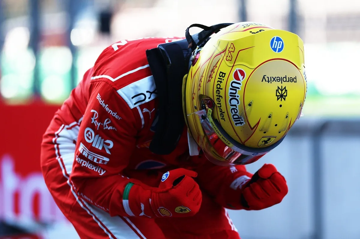 Lewis Hamilton Rebut Pole Bersejarah Pertama untuk Ferrari di Meksiko