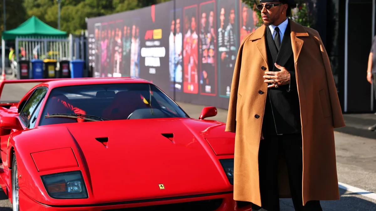 Lewis Hamilton Details Emotional Journey of His Restored Ferrari F40